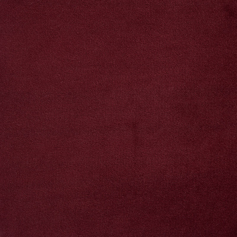 Schumacher 74114 EMPRESS PERFORMANCE VELVET in GARNET Fabric