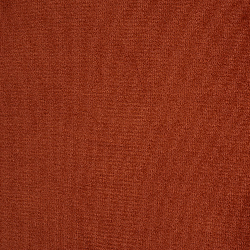Schumacher 74115 EMPRESS PERFORMANCE VELVET in SPICE Fabric 