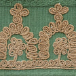 Schumacher 74151 Noelia Embroidered Tape in JADE Trim - OTTO