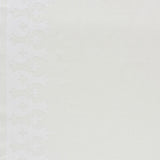 Schumacher Bergama Appliqué White & Ivory Fabric