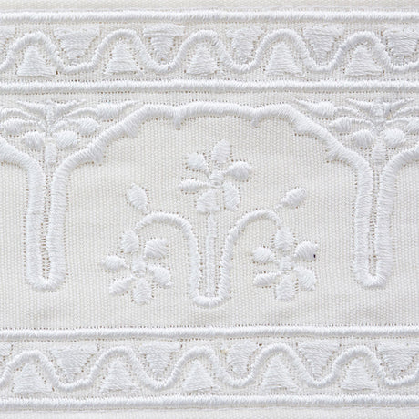 Schumacher 74190 NIKOLA TAPE in IVORY Trim - OTTOMAN CHIC