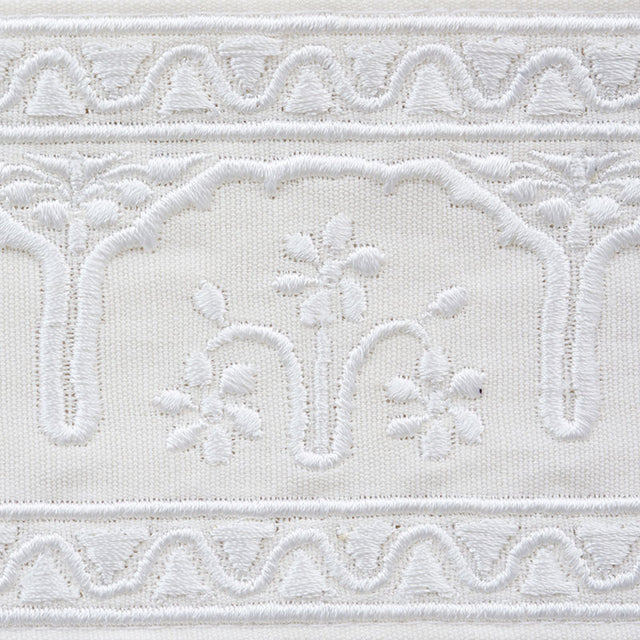 Schumacher 74190 NIKOLA TAPE in IVORY Trim - OTTOMAN CHIC