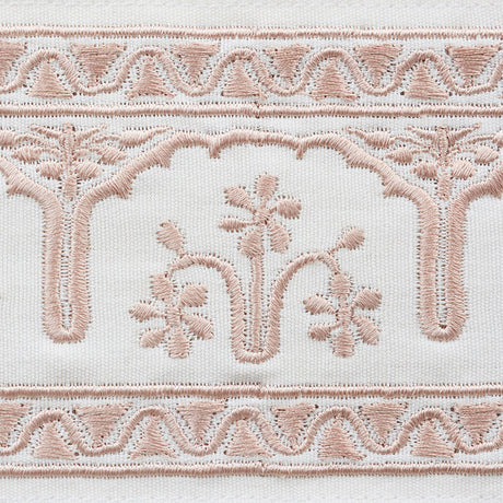 Schumacher 74191 NIKOLA TAPE in BLUSH Trim - OTTOMAN CHIC