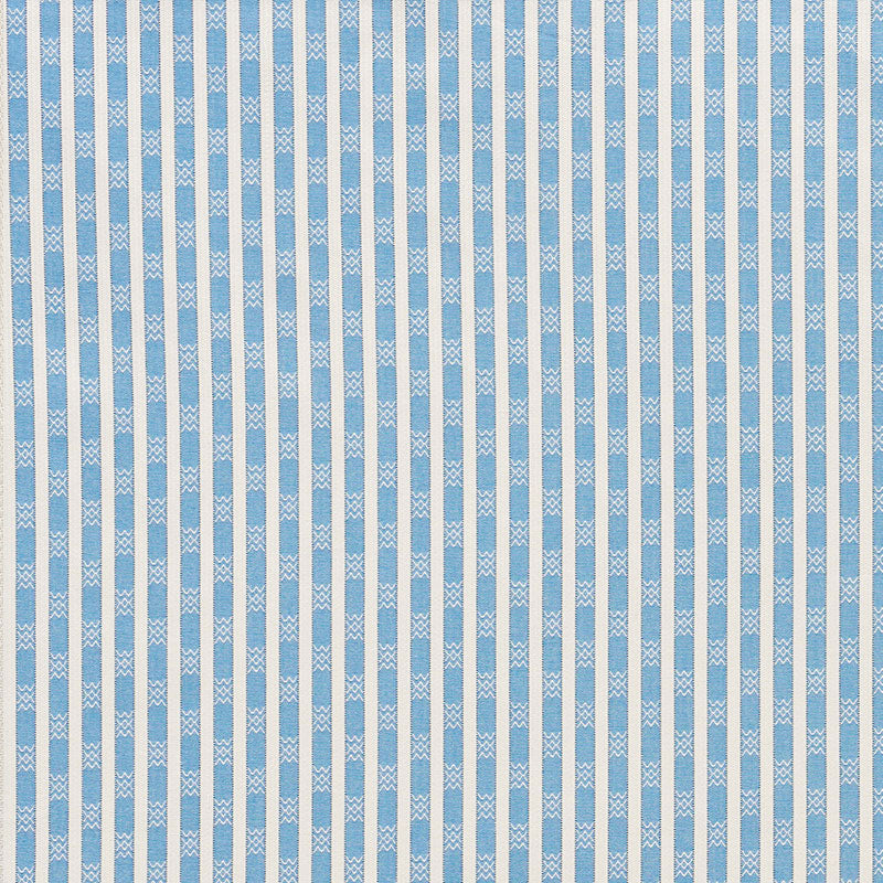 Schumacher Beverly Stripe Cobalt Fabric