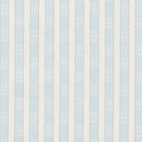 Schumacher Beverly Stripe China Blue Fabric