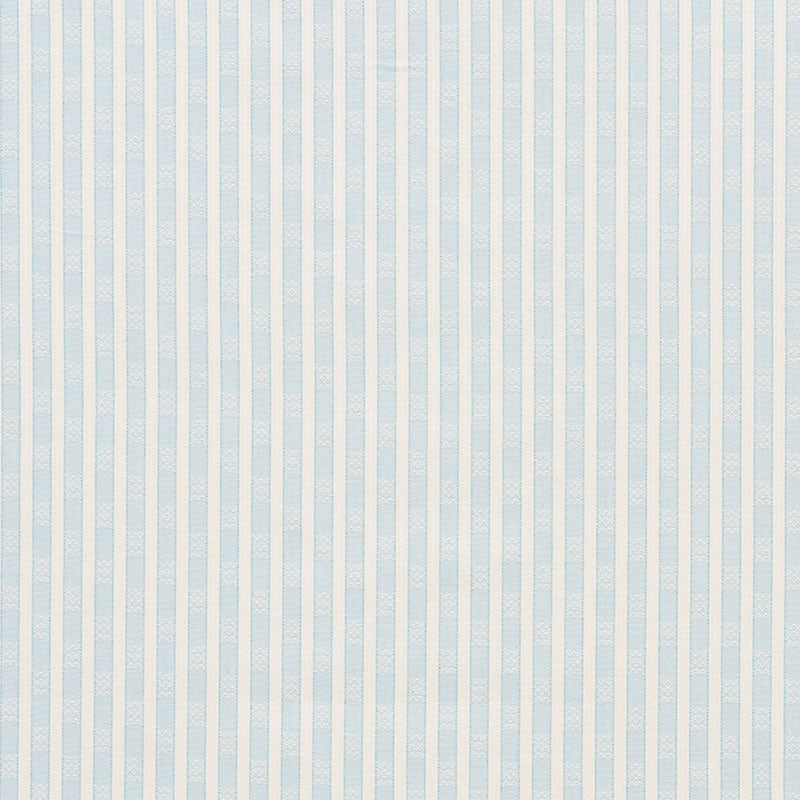 Schumacher Beverly Stripe China Blue Fabric
