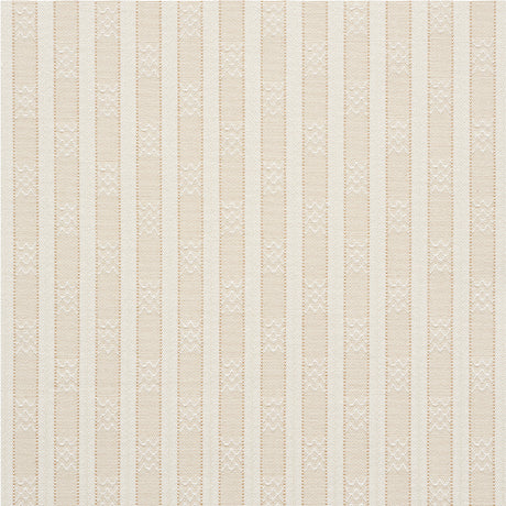 Schumacher Beverly Stripe Neutral Fabric