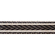 Schumacher 74260 STINSON TAPE in ONYX Trim - RELAXED GLAMOUR