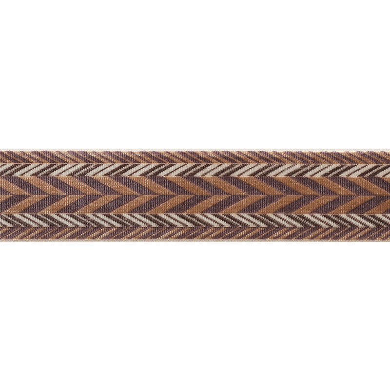 Schumacher 74263 STINSON TAPE in SABLE Trim - RELAXED GLAMOU