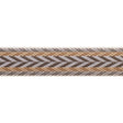 Schumacher 74264 STINSON TAPE in FLAX Trim - RELAXED GLAMOUR