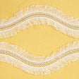 Schumacher 74333 OGEE EMBROIDERED TAPE in YELLOW Trim - BOHE