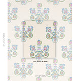 Schumacher Estrella Embroidery Jewel Fabric