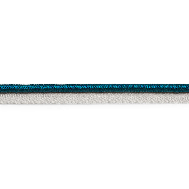 Schumacher 74567 GUSTAVE SILK LIP CORD WIDE in PEACOCK Trim 
