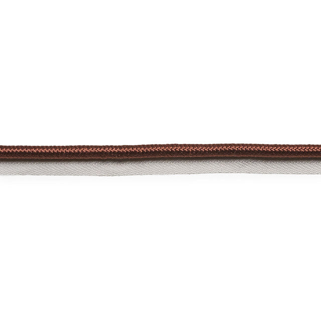 Schumacher 74570 GUSTAVE SILK LIP CORD WIDE in BROWN Trim - 