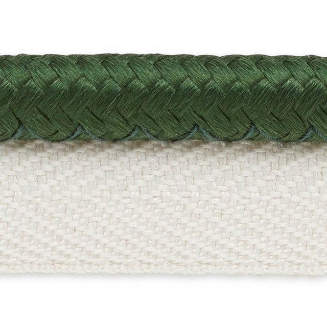 Schumacher 74574 GUSTAVE SILK LIP CORD WIDE in EMERALD Trim 