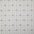 Pindler FLORAL STRIPE GREY 7457 Fabric - Fabric Collection
