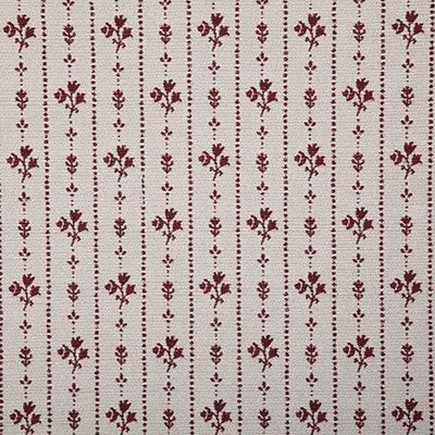 Pindler FLORAL STRIPE REDWOOD 7457 Fabric - Fabric Collectio