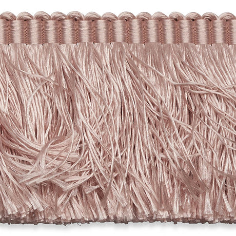 Schumacher 74596 FRANCOIS SILK BRUSH FRINGE in BLUSH Trim - 