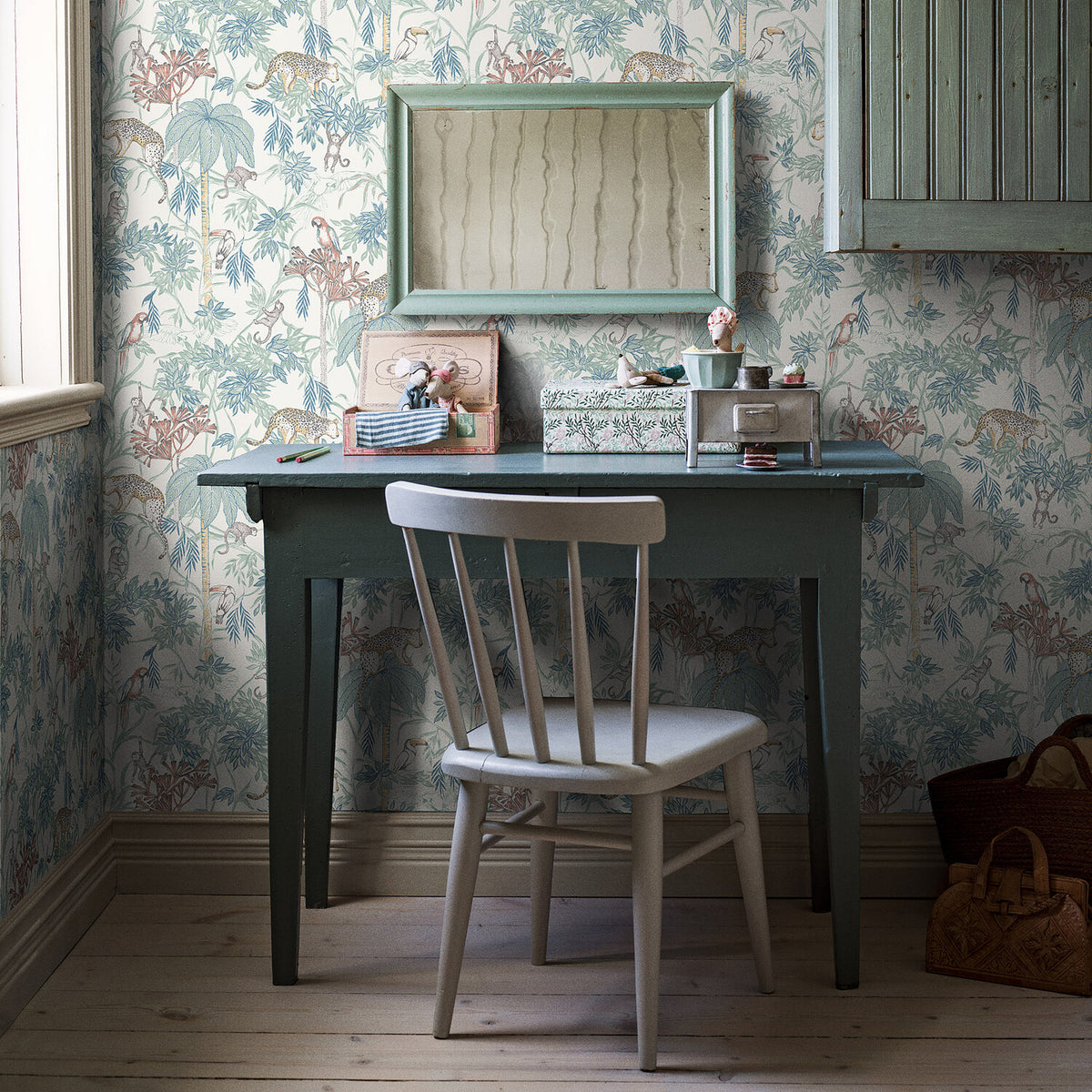 Schumacher 7462 WILD JUNGLE in MULTI Wallpaper - BORÃ…STAPET