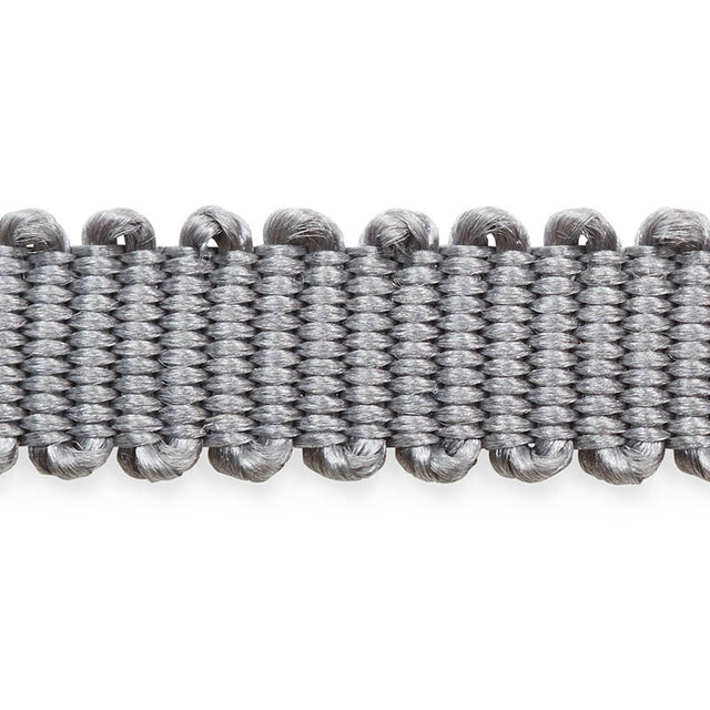 Schumacher 74633 PIERRE SILK GIMP EXTRA NARROW in GREY Trim 