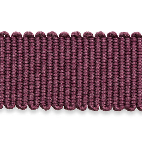 Schumacher 74655 PIERRE SILK GIMP NARROW in EGGPLANT Trim - 