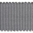 Schumacher 74673 PIERRE SILK GIMP MEDIUM in GREY Trim - PERF