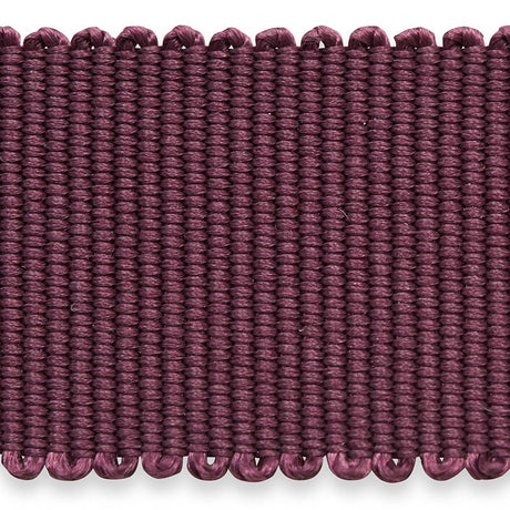 Schumacher 74675 PIERRE SILK GIMP MEDIUM in EGGPLANT Trim - 