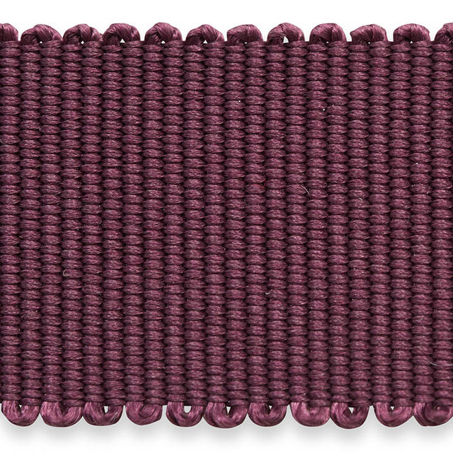 Schumacher 74675 PIERRE SILK GIMP MEDIUM in EGGPLANT Trim - 