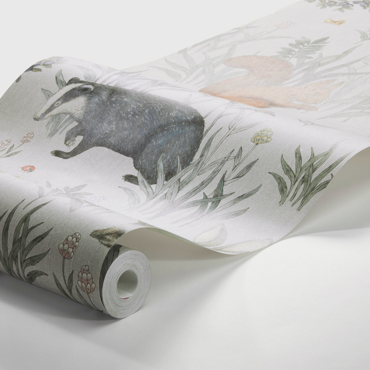 Schumacher Forest Friends Mural Multi Wallpaper