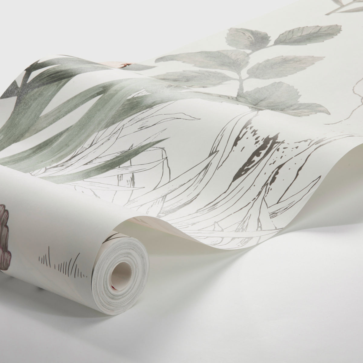 Schumacher Magic Forest Mural Ivory Wallpaper - Eade's Wallpaper