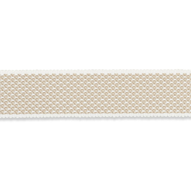 Schumacher 74860 WINSTON COTTON BRAID MEDIUM in LINEN Trim -
