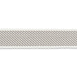 Schumacher 74861 WINSTON COTTON BRAID MEDIUM in CHARCOAL Tri