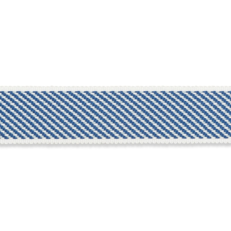 Schumacher 74863 WINSTON COTTON BRAID MEDIUM in NAVY Trim - 