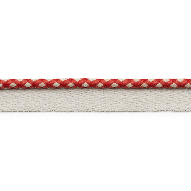 74905 Schumacher 74905 KEATON LIP CORD INDOOR/OUTDOOR in RED Trim – Eades ...