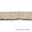 Schumacher 74941 MEYER BRUSH FRINGE in SAND Trim - PERFECT B