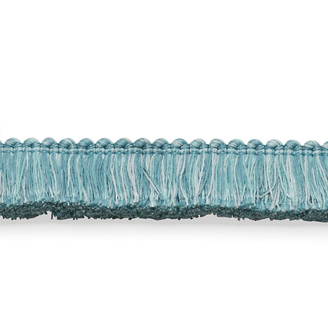 Schumacher 74944 MEYER BRUSH FRINGE in OCEAN Trim - PERFECT 