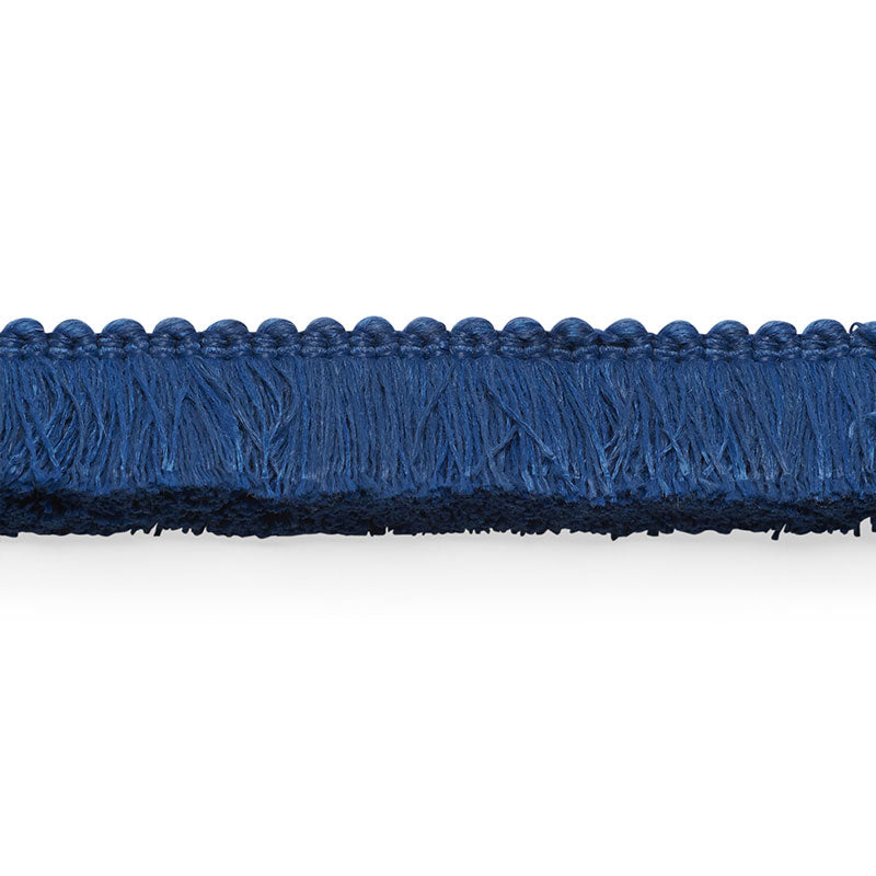 Schumacher 74946 MEYER BRUSH FRINGE in NAVY Trim - PERFECT B