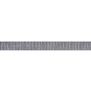 Schumacher 74986 NARROW FAILLE TAPE in GREY Trim - COUTURE T