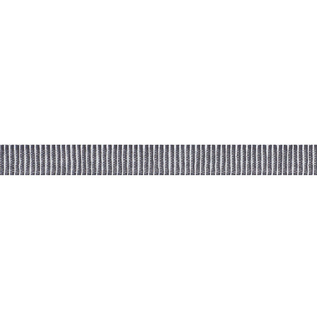 Schumacher 74986 NARROW FAILLE TAPE in GREY Trim - COUTURE T