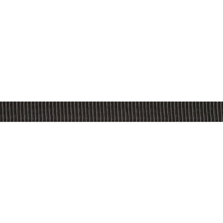Schumacher 74989 NARROW FAILLE TAPE in BLACK Trim - COUTURE 