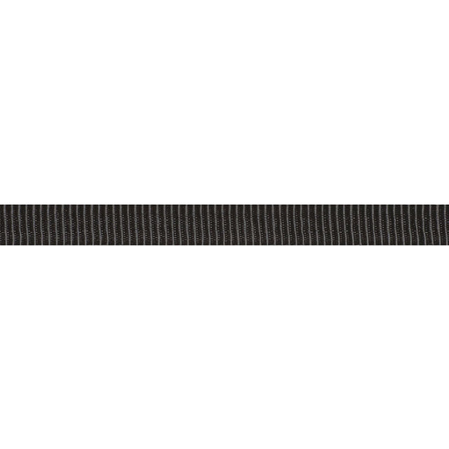 Schumacher 74989 NARROW FAILLE TAPE in BLACK Trim - COUTURE 