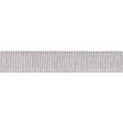 Schumacher 75011 MEDIUM FAILLE TAPE in SILVER Trim - COUTURE