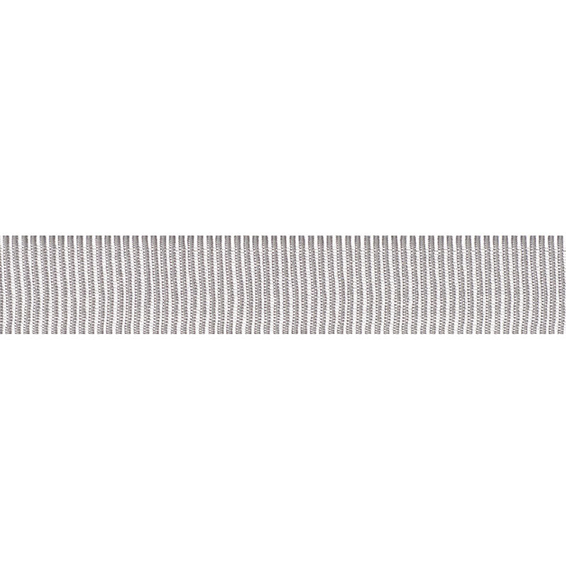 Schumacher 75011 MEDIUM FAILLE TAPE in SILVER Trim - COUTURE