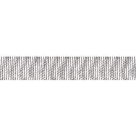 Schumacher 75011 MEDIUM FAILLE TAPE in SILVER Trim - COUTURE