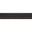 Schumacher 75019 MEDIUM FAILLE TAPE in BLACK Trim - COUTURE 