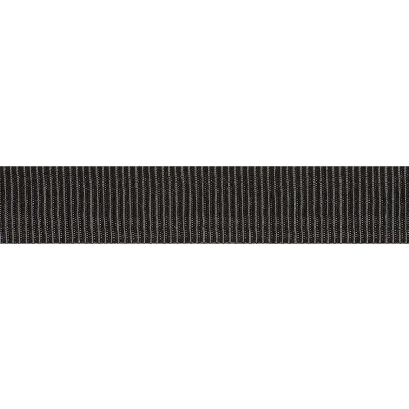 Schumacher 75019 MEDIUM FAILLE TAPE in BLACK Trim - COUTURE 