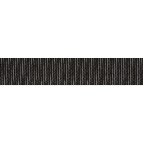 Schumacher 75019 MEDIUM FAILLE TAPE in BLACK Trim - COUTURE 
