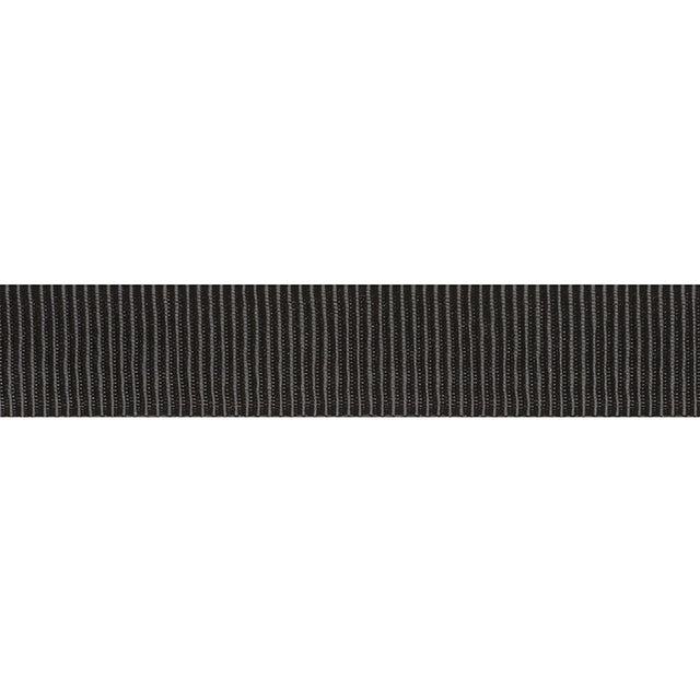 Schumacher 75019 MEDIUM FAILLE TAPE in BLACK Trim - COUTURE 
