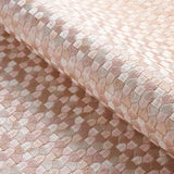 Schumacher Ivins Embroidery Blush Fabric