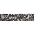 Schumacher 75211 GUINEN TAPE in CARBON Trim - RELAXED GLAMOU